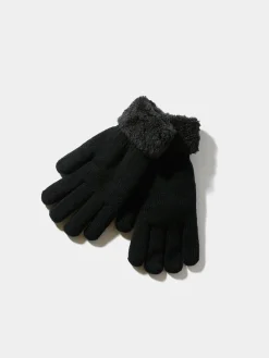 Suzy Shier Hats & Scarves & Gloves>Metallic Fiber Gloves