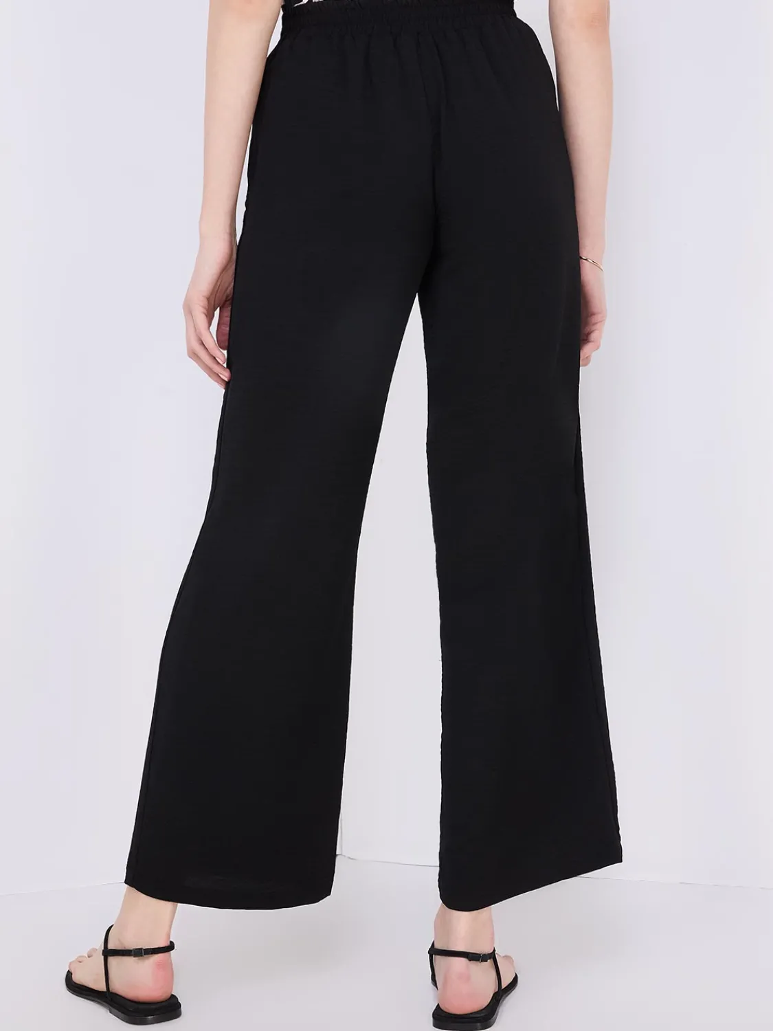 Suzy Shier Bottoms|Pants>Classic Rise Wide-Leg Pants