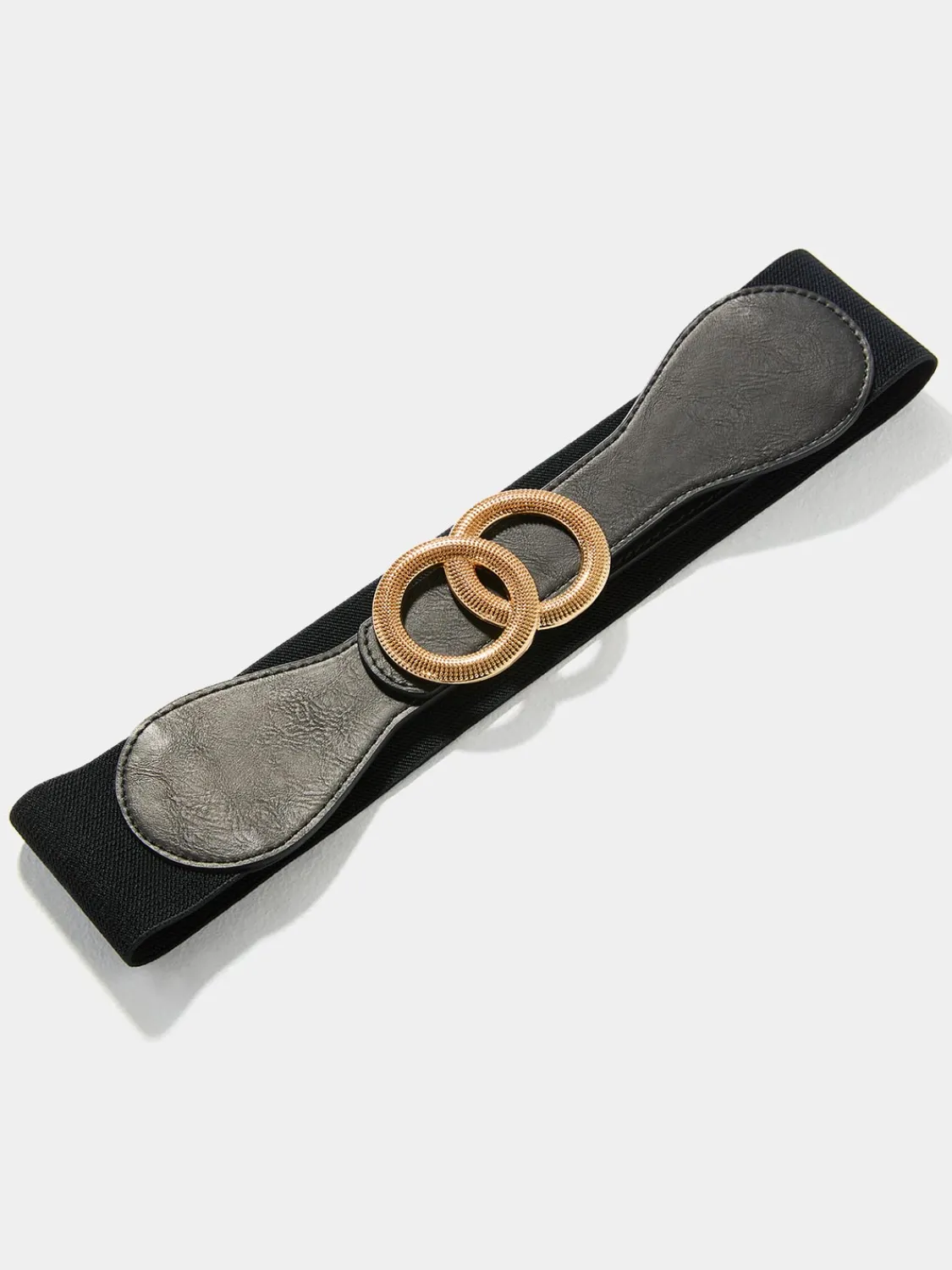 Suzy Shier Belts, Handbags & Shoes>Double Carved Ring Buckle Belt