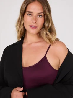 Suzy Shier Suzy Everyday|Sleeveless>Double Layer Spaghetti Strap Cami