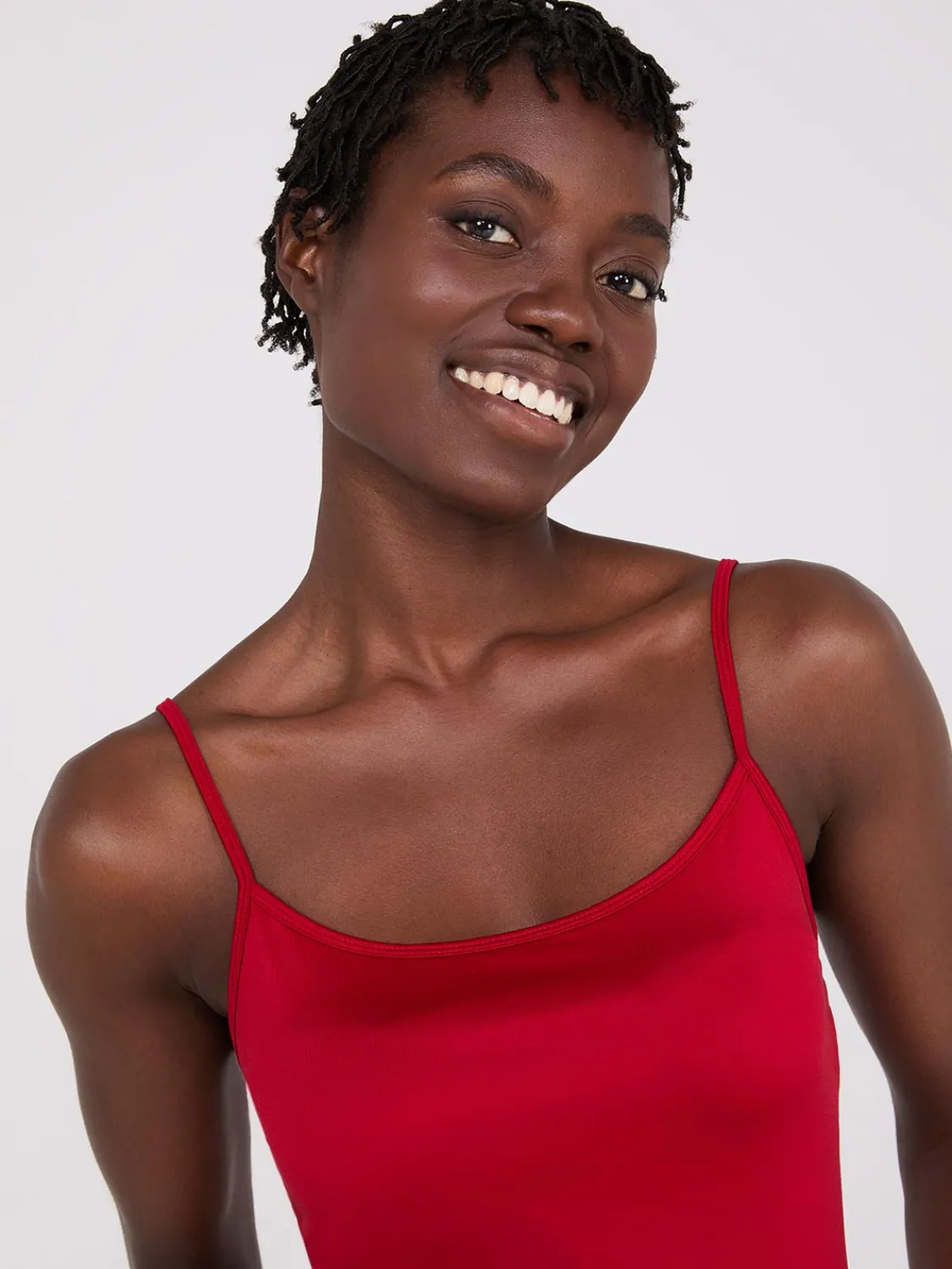 Suzy Shier Suzy Everyday|Sleeveless>Double Layer Spaghetti Strap Cami