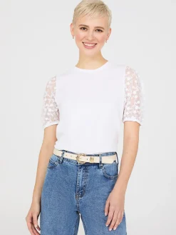 Suzy Shier Short Sleeve|Tank Tops & T-Shirts><noscript><img width=