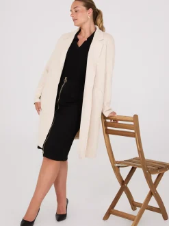 Suzy Shier Coats|Coats>Faux Suede Car Coat