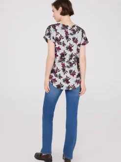 Suzy Shier Short Sleeve|Tank Tops & T-Shirts><noscript><img width=
