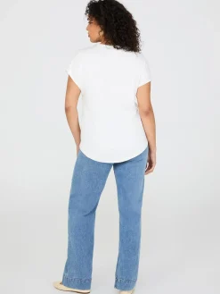 Suzy Shier Short Sleeve|Tank Tops & T-Shirts><noscript><img width=