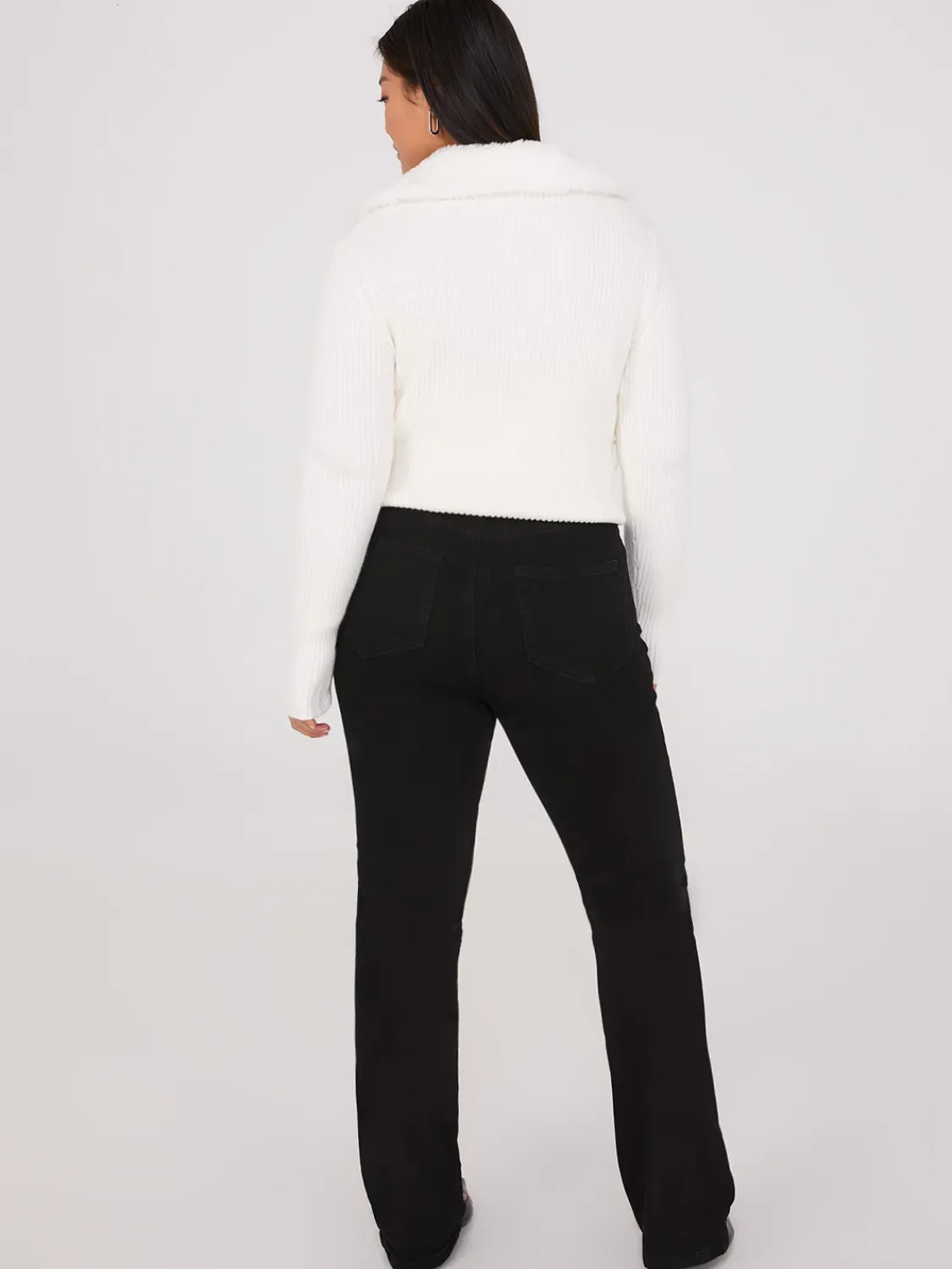 Suzy Shier Jeans|Pants>Front Pintuck Bootcut Jeans