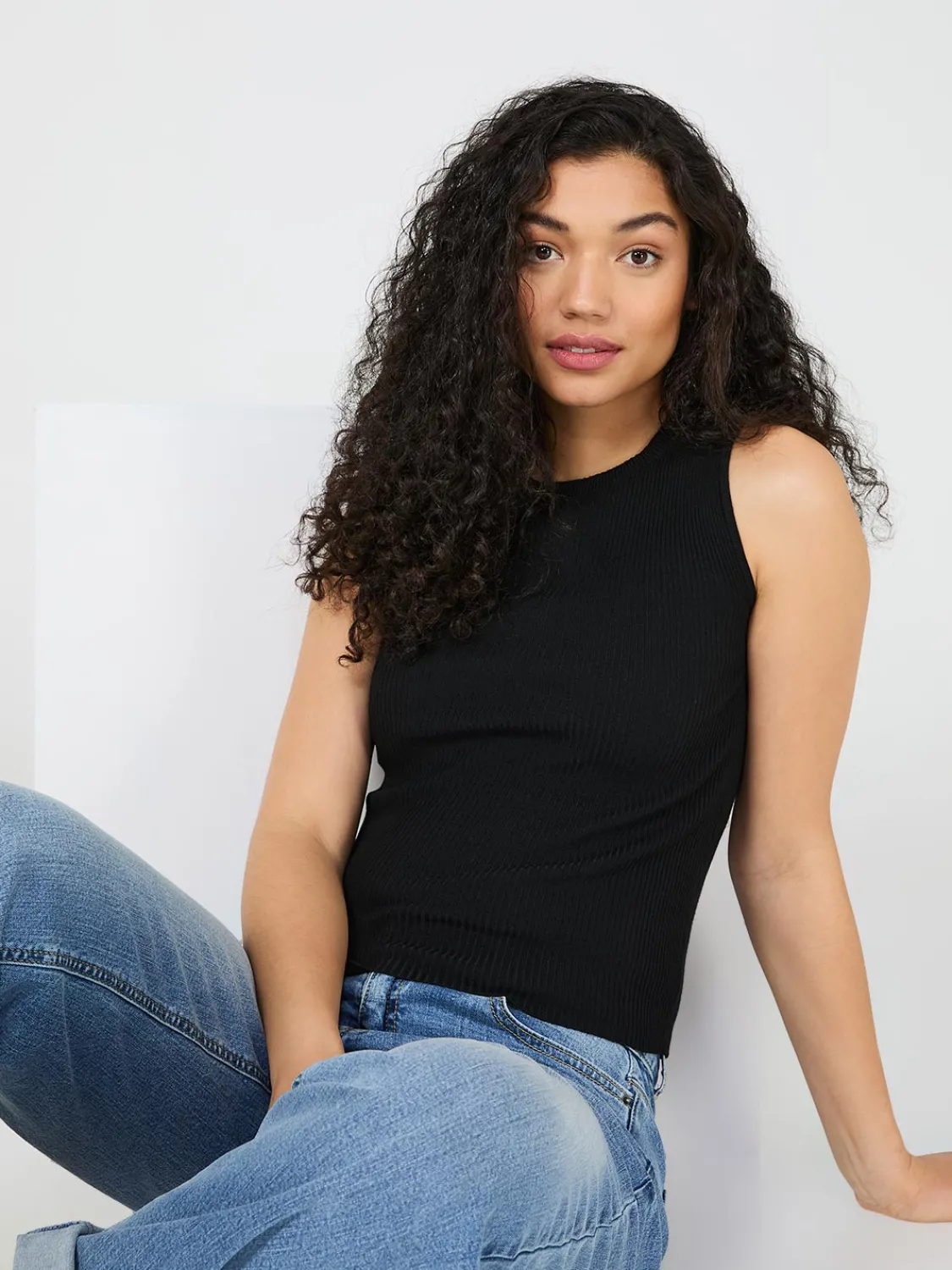 Suzy Shier Sleeveless|Sweaters & Cardigans>Knit Tank Top