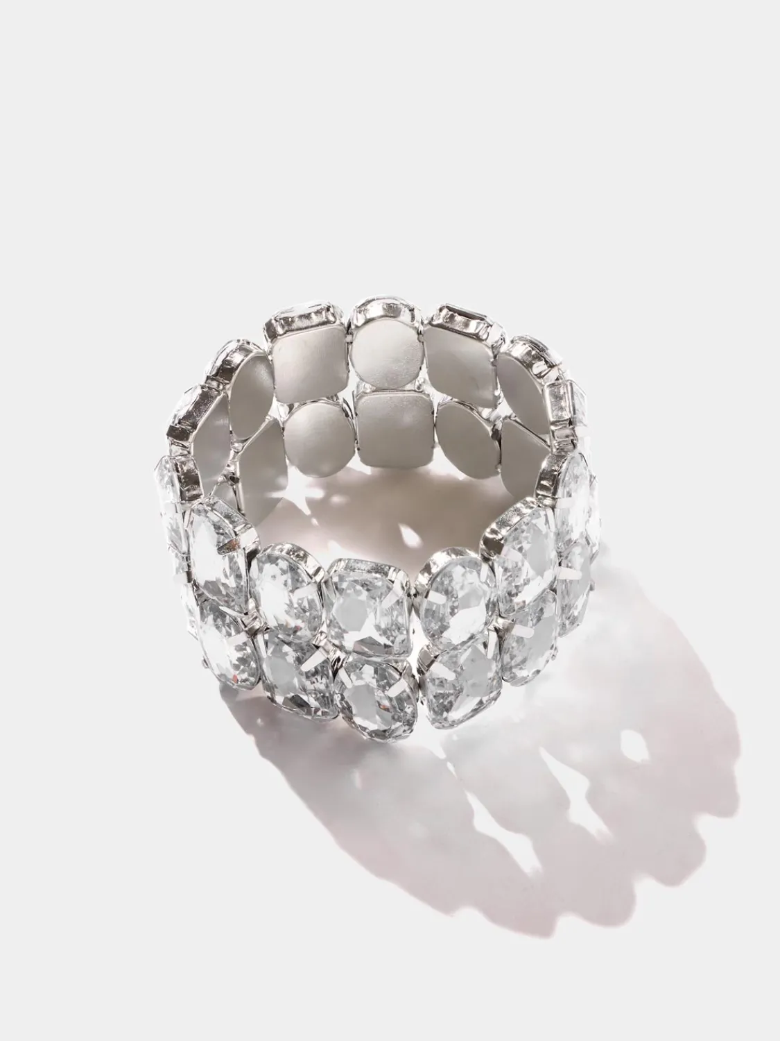 Suzy Shier Jewelry By Le Château>Large Gem Stretch Bracelet