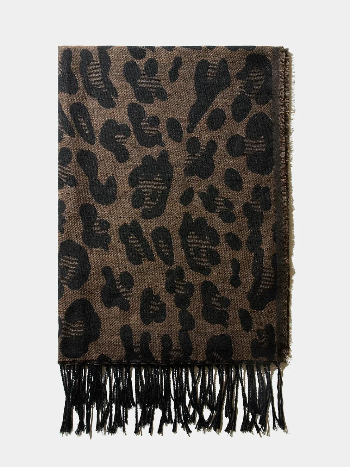 Suzy Shier Hats & Scarves & Gloves>Leopard Print Scarf
