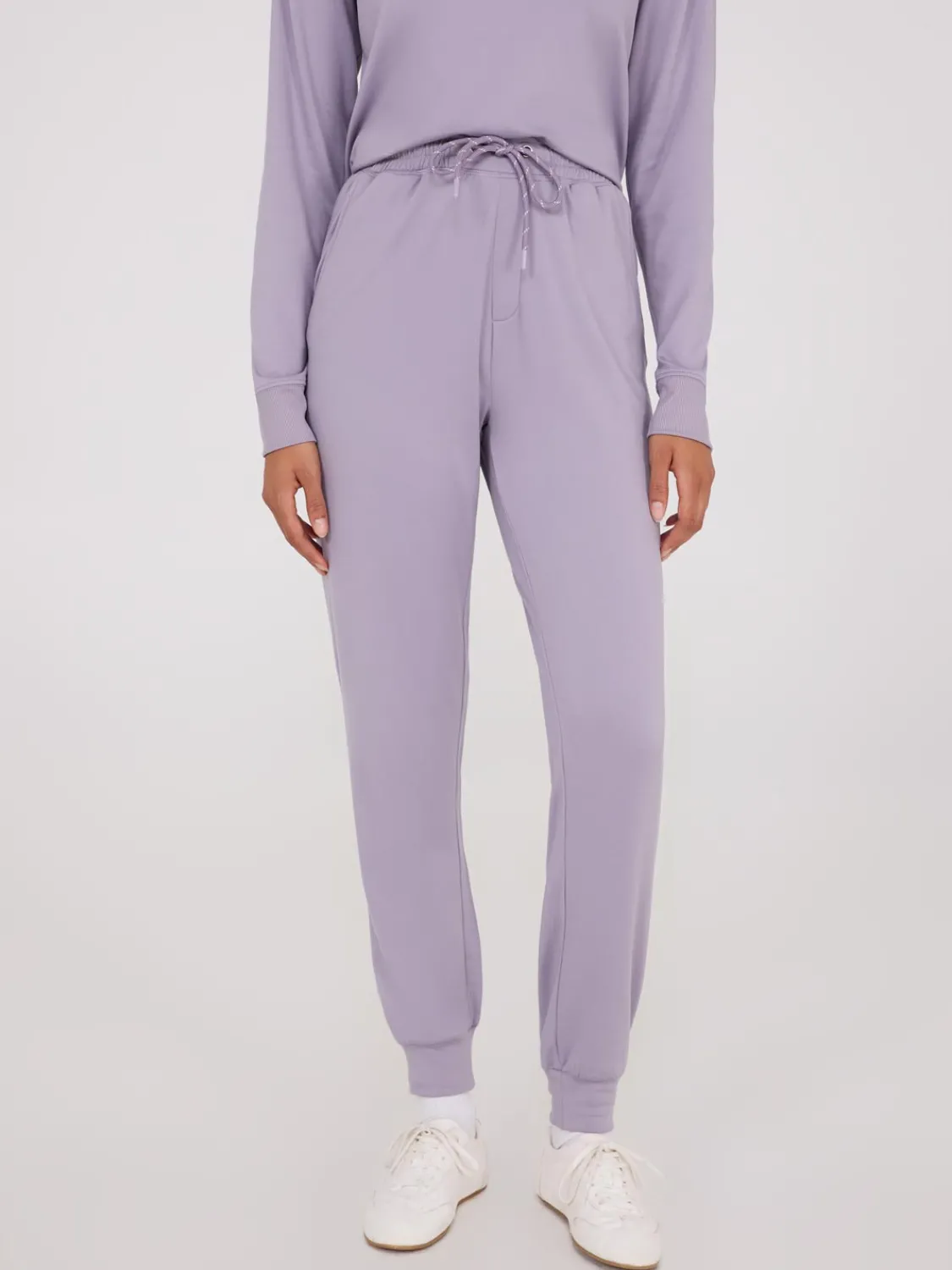 Suzy Shier Lounge & Pjs|Leggings & Sweatpants>Lightweight Fleece Joggers