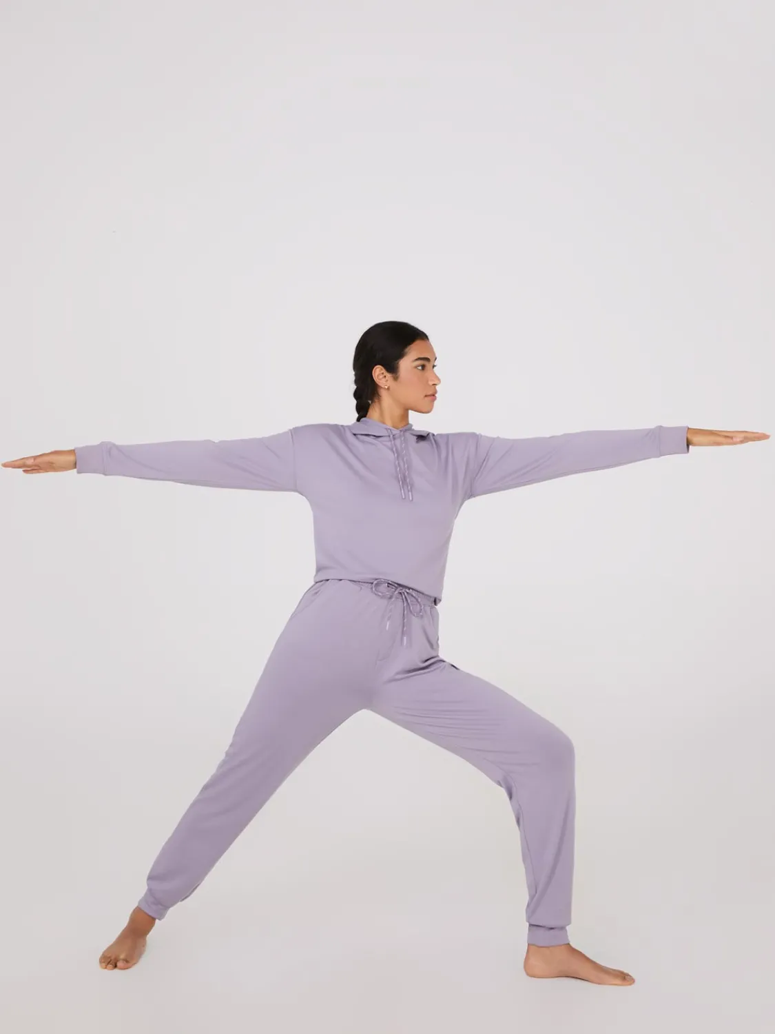 Suzy Shier Lounge & Pjs|Leggings & Sweatpants>Lightweight Fleece Joggers