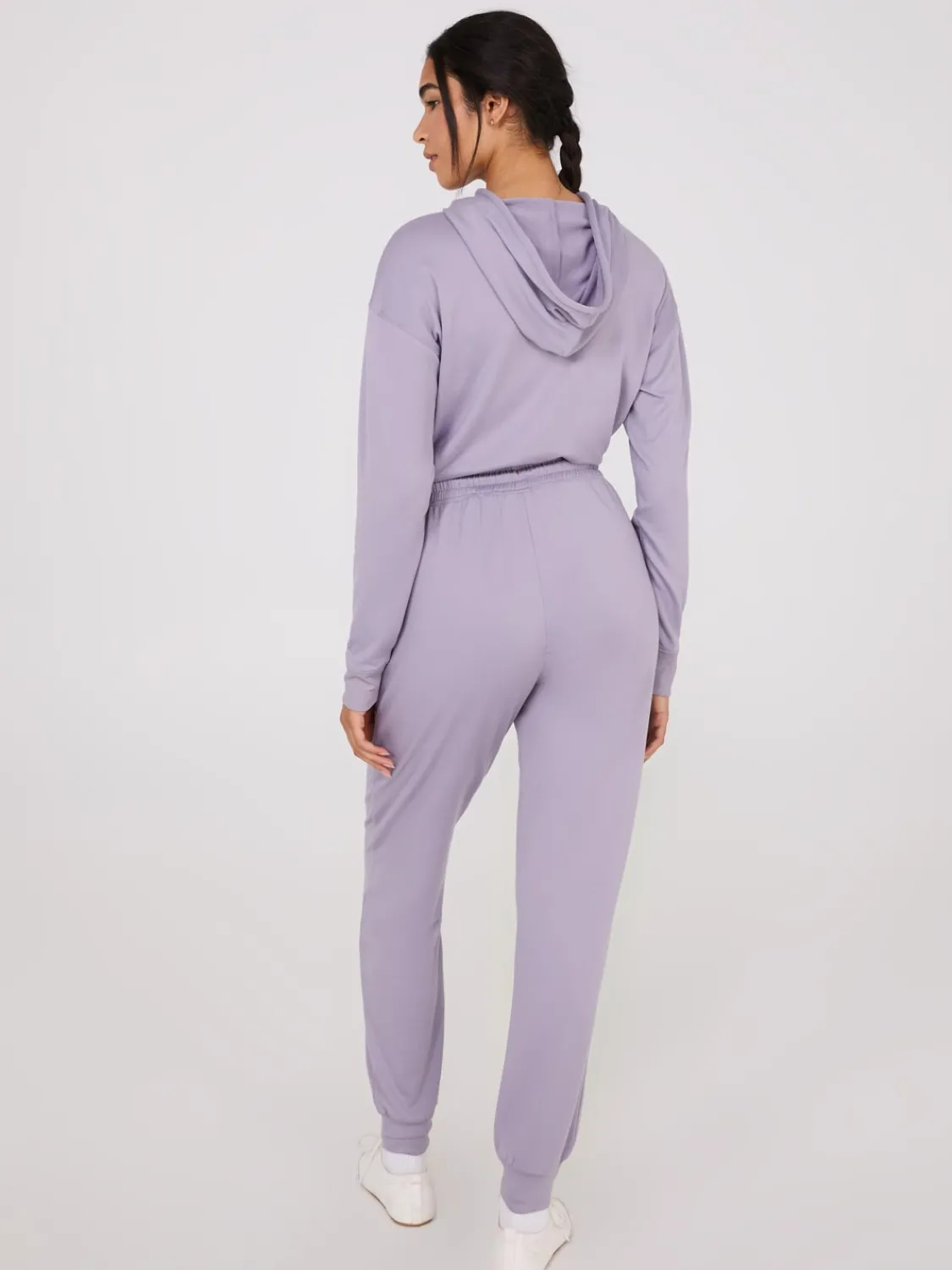 Suzy Shier Lounge & Pjs|Leggings & Sweatpants>Lightweight Fleece Joggers