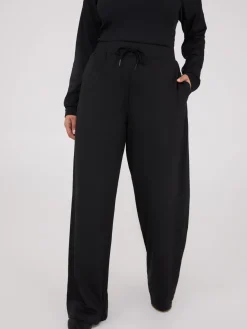Suzy Shier Leggings & Sweatpants|Pants>Lightweight Fleece Wide-Leg Pants