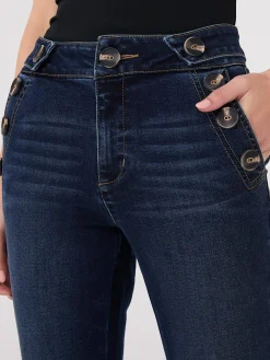 Suzy Shier Jeans|Pants>Mid-Rise Bootcut Sailor Jeans