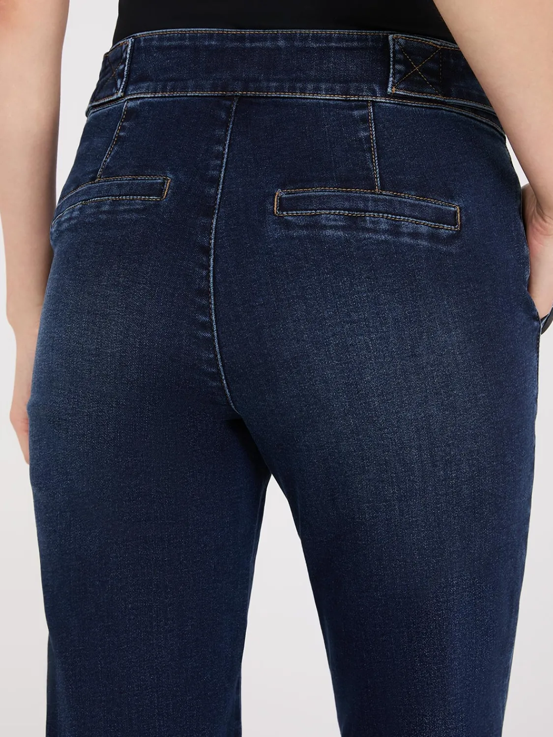 Suzy Shier Jeans|Pants>Mid-Rise Bootcut Sailor Jeans