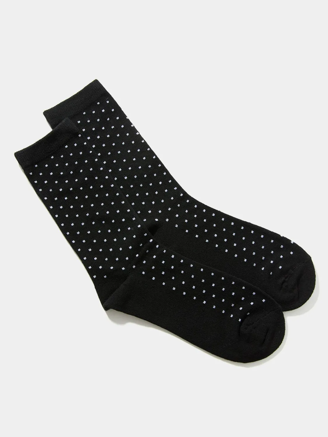 Suzy Shier Socks & Tights>Mini Dot Crew Socks