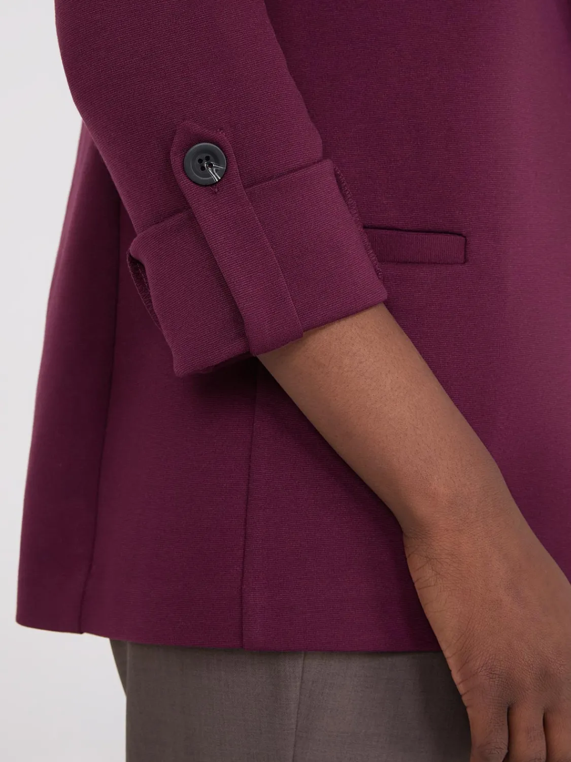 Suzy Shier Blazers & Vests>Open-Front Blazer