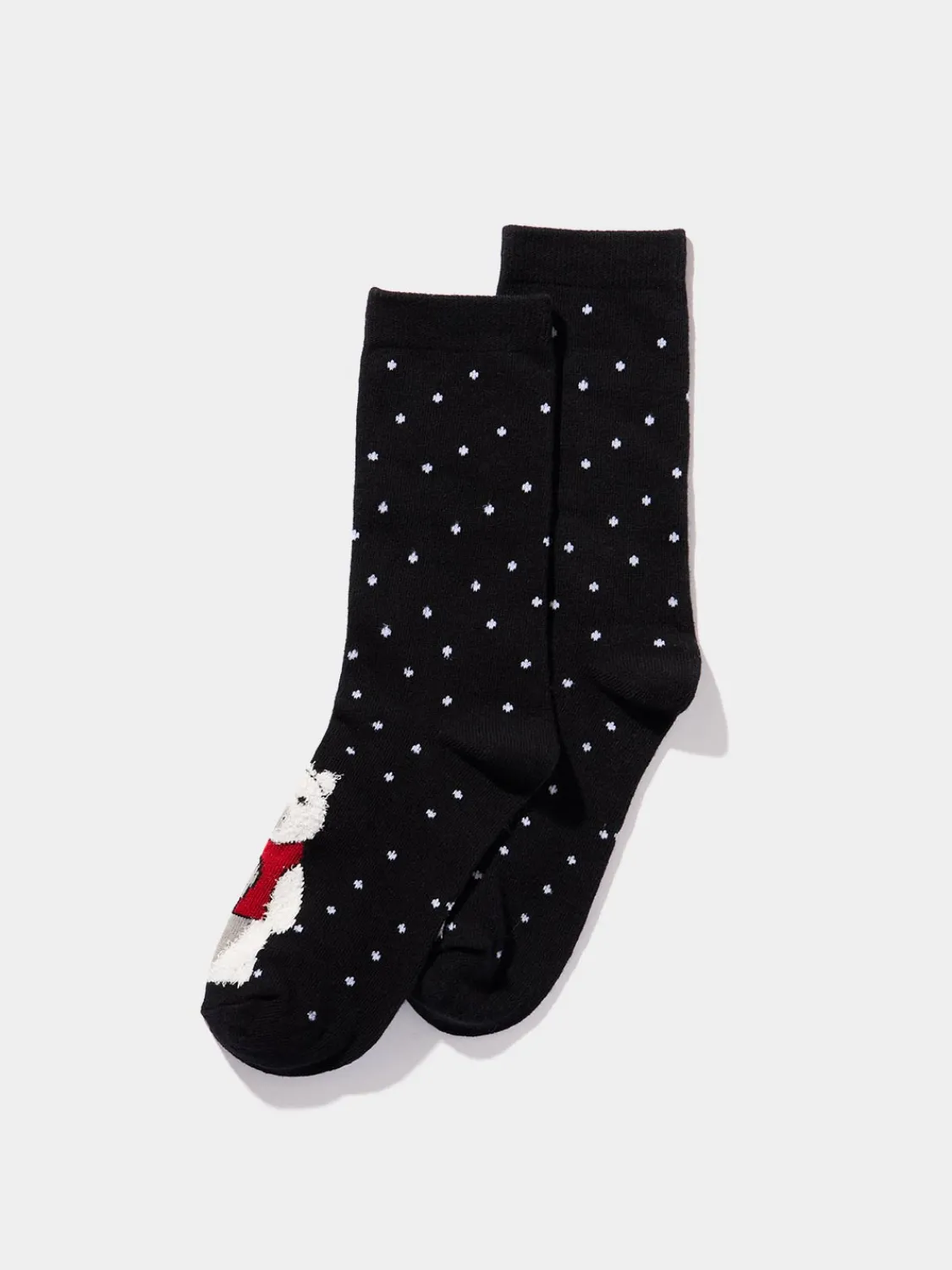 Suzy Shier Socks & Tights>Polar Bear Christmas Socks