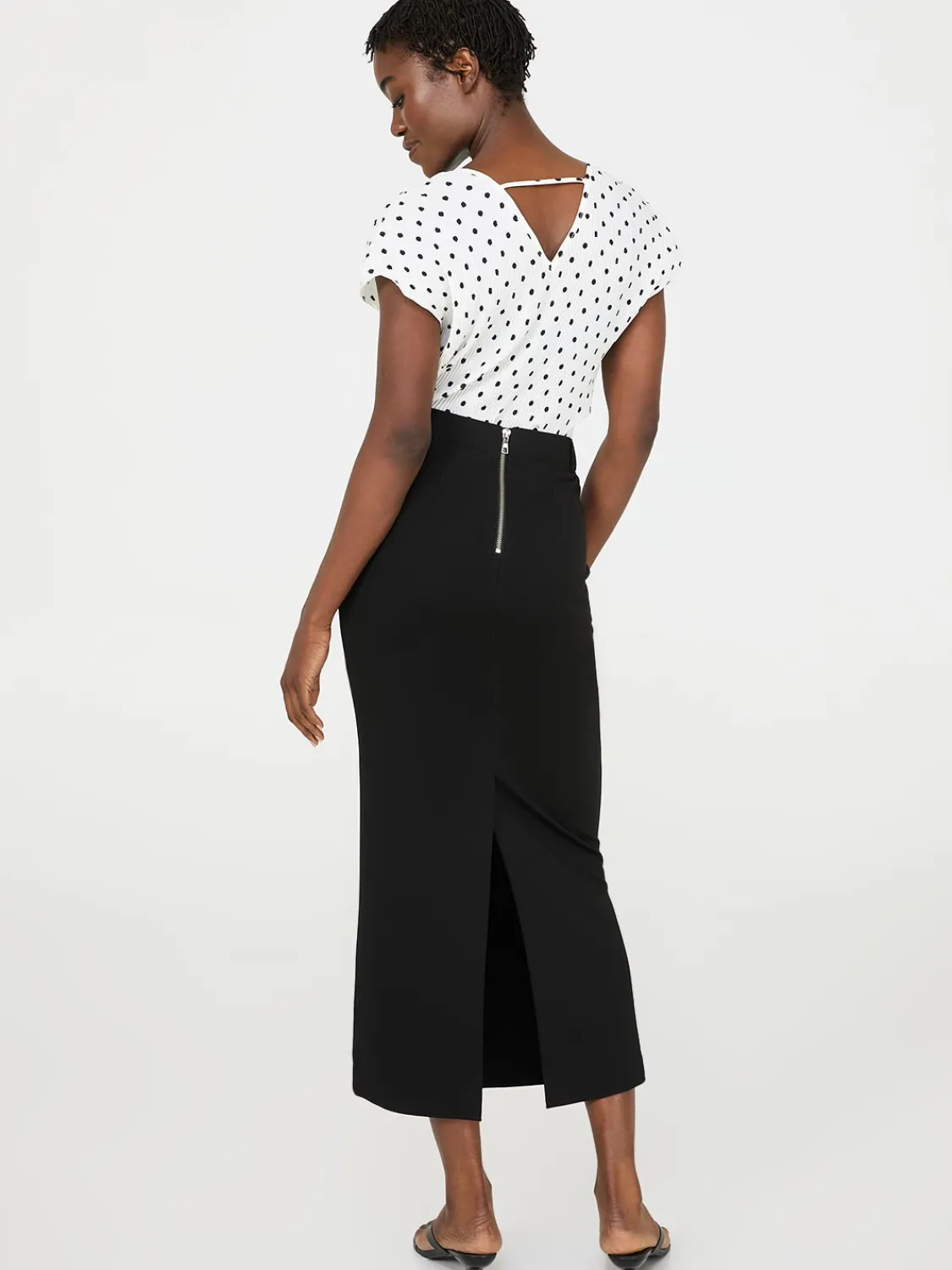 Suzy Shier Bottoms|Skirts>Porkchop Pocket Column Skirt