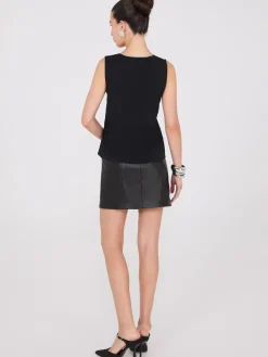 Suzy Shier Tops|Sleeveless><noscript><img width=