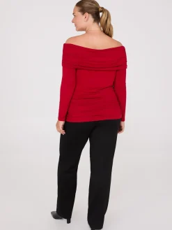 Suzy Shier Tops|Long Sleeve><noscript><img width=