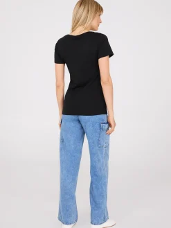 Suzy Shier Suzy Everyday|Short Sleeve><noscript><img width=