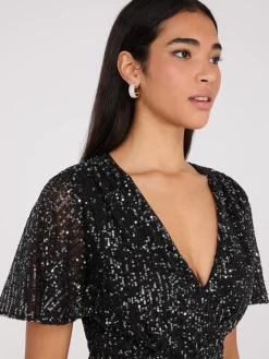 Suzy Shier Mini|Party Dresses>Sheath Sequin Dress