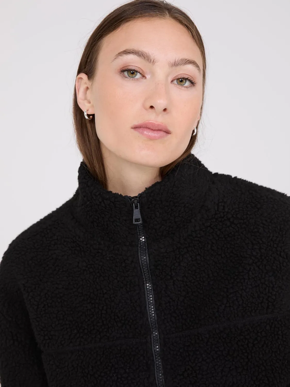Suzy Shier Puffers & Jackets|Puffers & Jackets>Sherpa Jacket