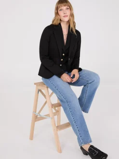 Suzy Shier Blazers & Vests>Short 1-Button Blazer
