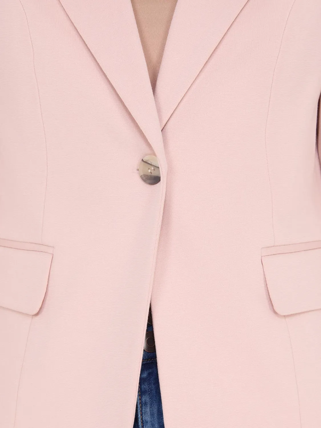 Suzy Shier Blazers & Vests>Short 1-Button Blazer