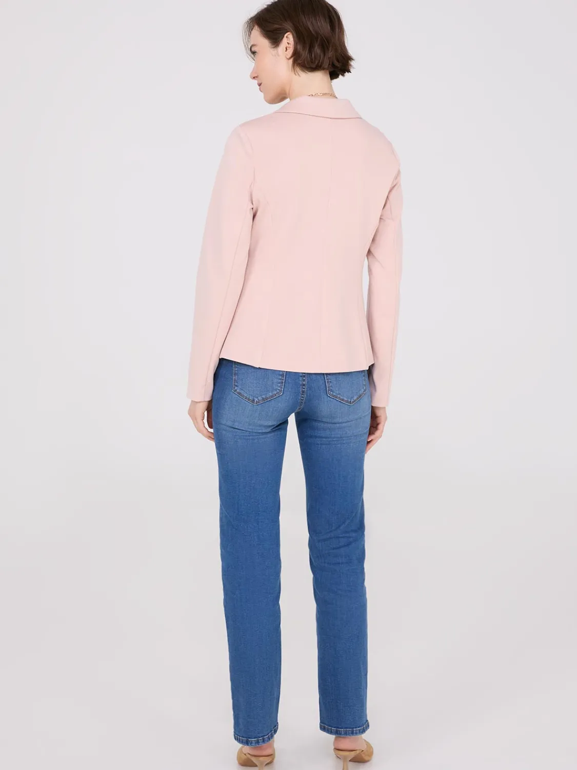 Suzy Shier Blazers & Vests>Short 1-Button Blazer