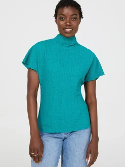 Suzy Shier Tops|Short Sleeve><noscript><img width=