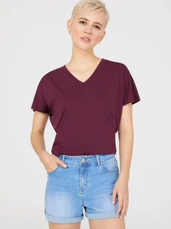 Suzy Shier Suzy Everyday|Short Sleeve><noscript><img width=