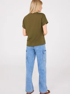 Suzy Shier Short Sleeve|Tank Tops & T-Shirts><noscript><img width=