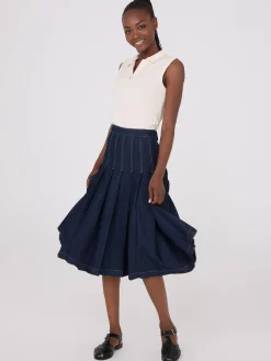 Suzy Shier Sleeveless>Sleeveless Johnny Collar Ribbed Top