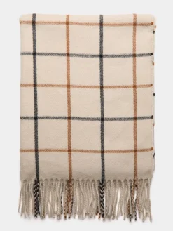 Suzy Shier Hats & Scarves & Gloves>Soft Brushed Check Plaid Scarf