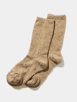 Suzy Shier Socks & Tights>Speckled Crew Socks