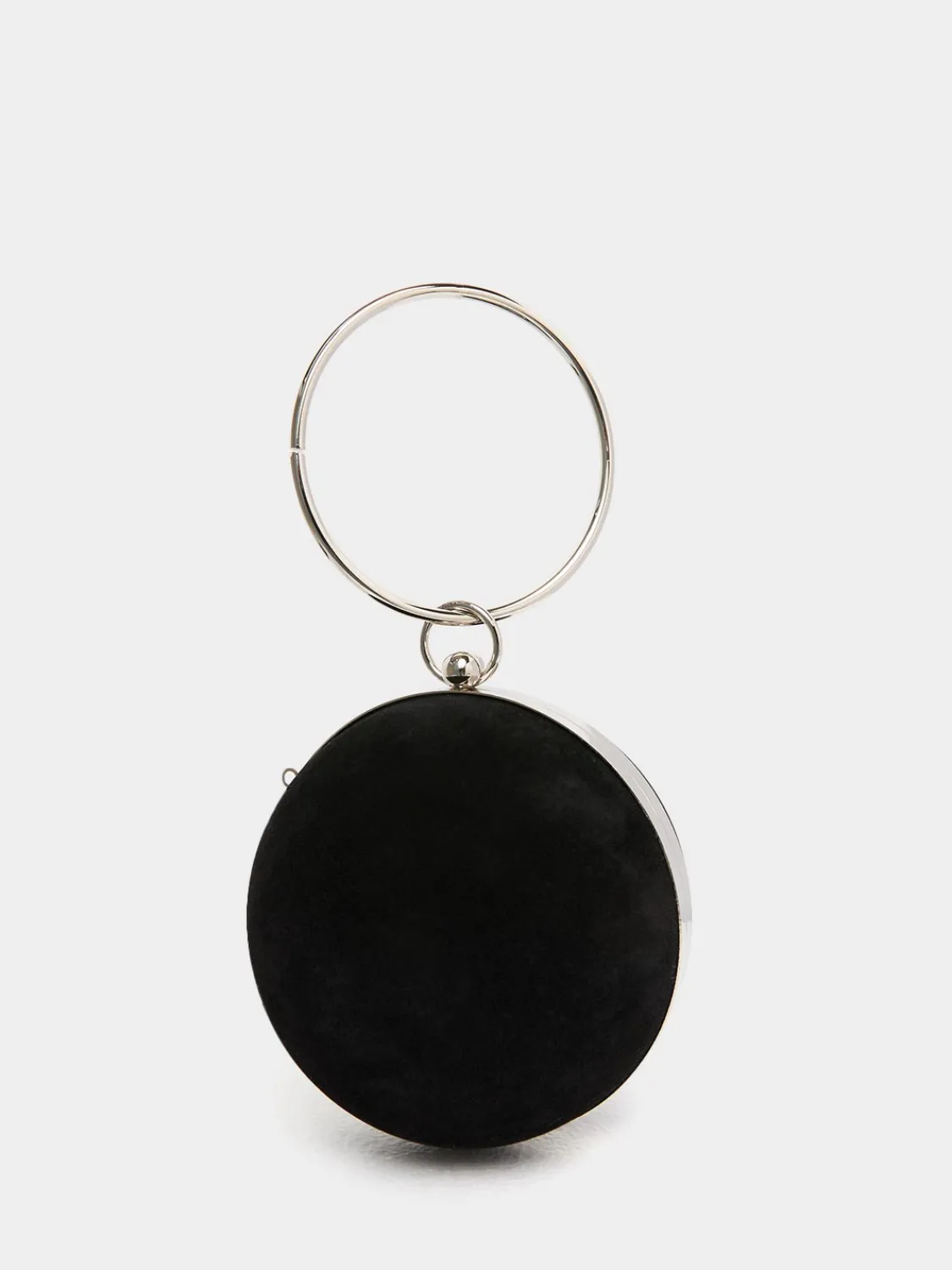 Suzy Shier Handbags By Le Château>Suede Ball Shaped Handbag