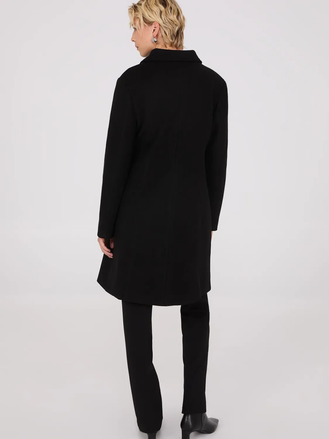 Suzy Shier Coats|Coats>Wrap Collar Coat