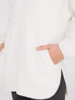 Suzy Shier Lounge & Pjs|Long Sleeve>Zip-Front Sherpa Sweater